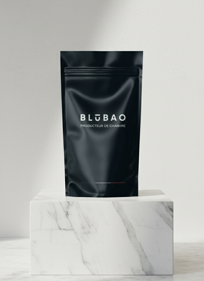 Sachet de fleur de CBD Blubao
